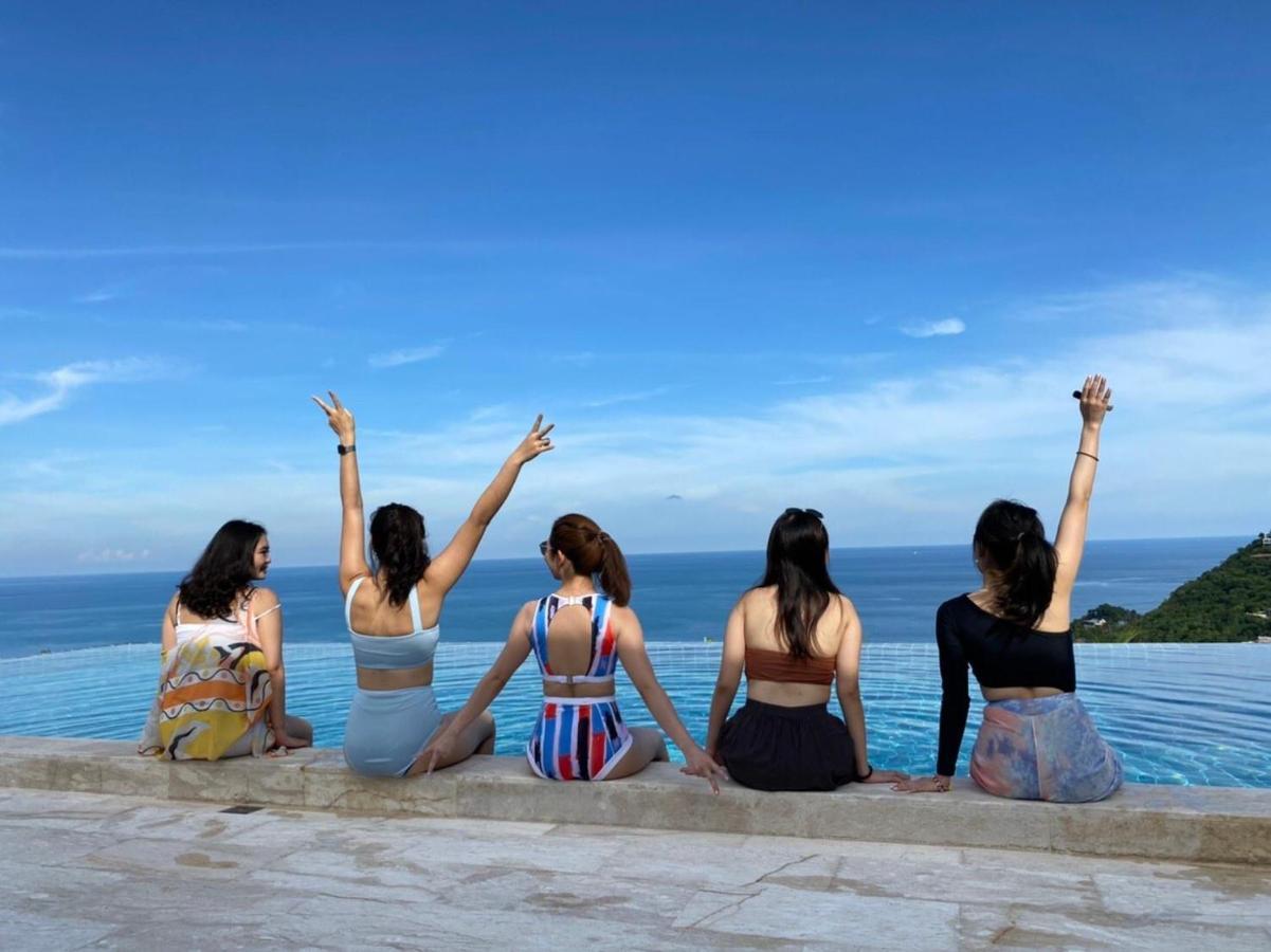 Luxury Seaview Villa -Double Infinity Pools-20 Persons Strand von Chaweng Exterior foto