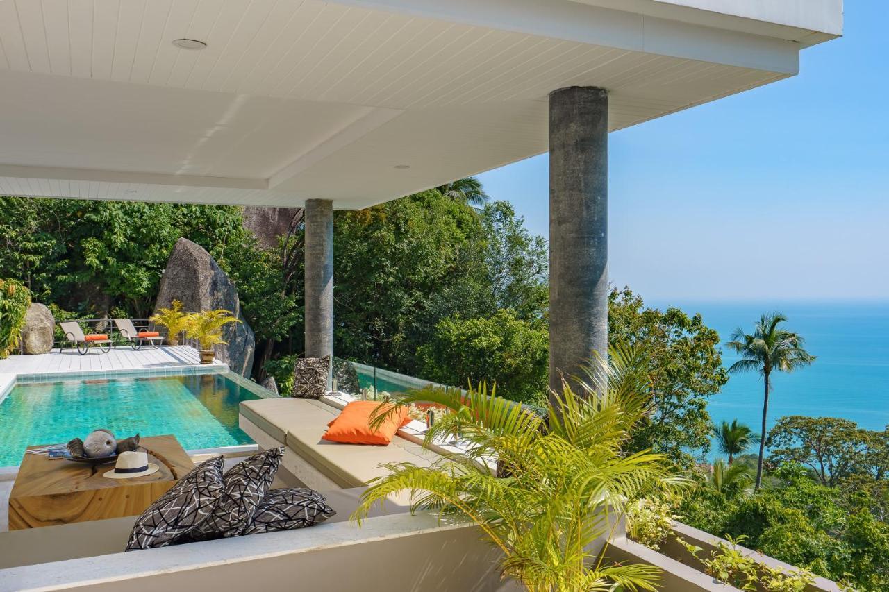 Luxury Seaview Villa -Double Infinity Pools-20 Persons Strand von Chaweng Exterior foto
