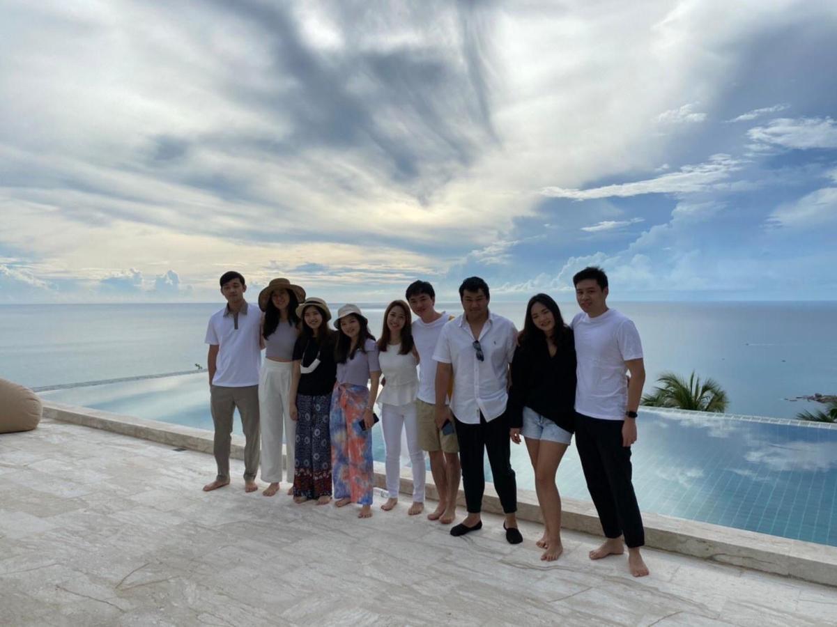 Luxury Seaview Villa -Double Infinity Pools-20 Persons Strand von Chaweng Exterior foto