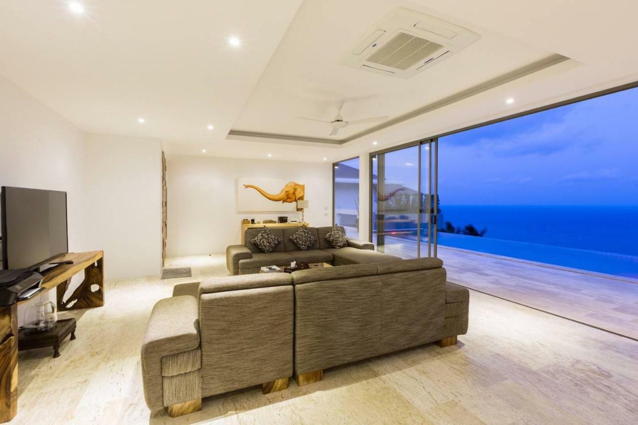 Luxury Seaview Villa -Double Infinity Pools-20 Persons Strand von Chaweng Exterior foto