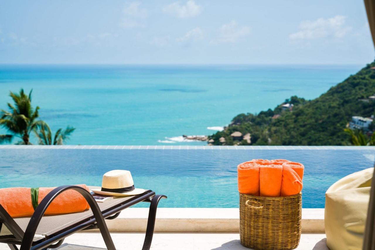 Luxury Seaview Villa -Double Infinity Pools-20 Persons Strand von Chaweng Exterior foto