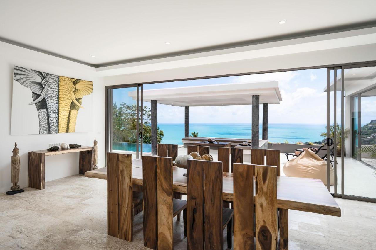 Luxury Seaview Villa -Double Infinity Pools-20 Persons Strand von Chaweng Exterior foto