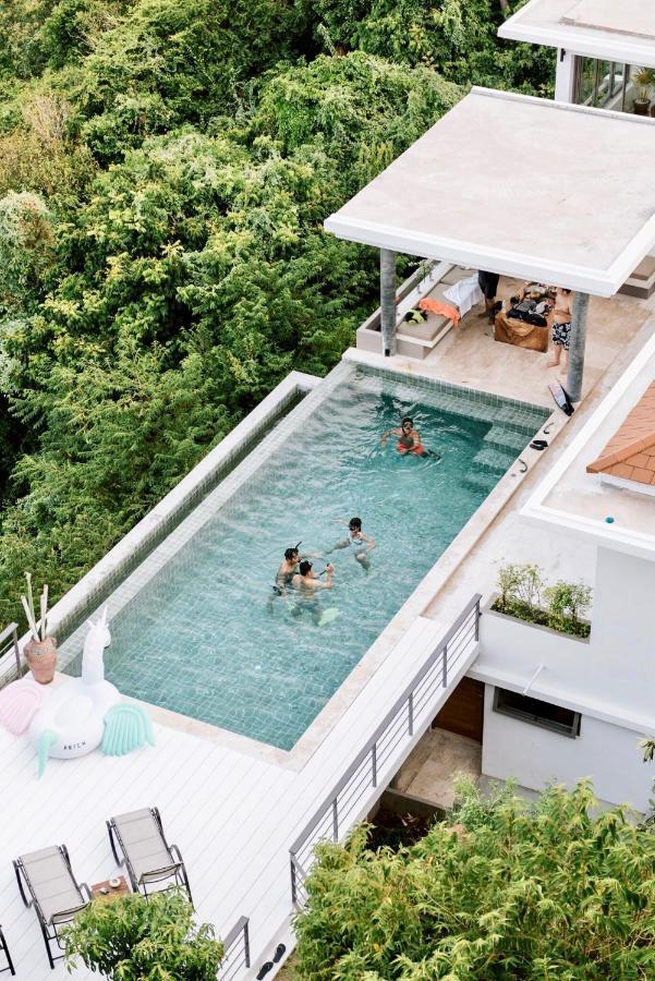 Luxury Seaview Villa -Double Infinity Pools-20 Persons Strand von Chaweng Exterior foto