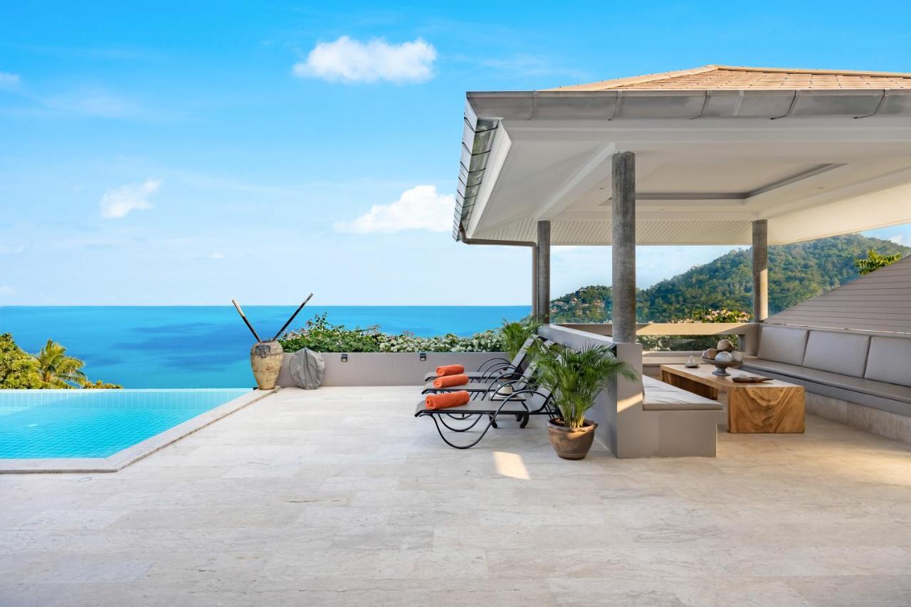 Luxury Seaview Villa -Double Infinity Pools-20 Persons Strand von Chaweng Exterior foto