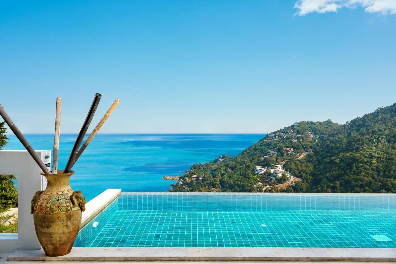 Luxury Seaview Villa -Double Infinity Pools-20 Persons Strand von Chaweng Exterior foto